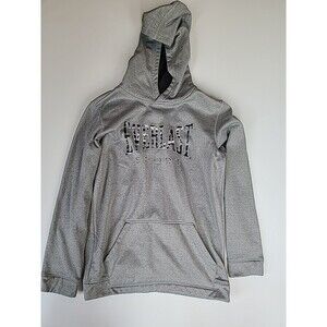 Vintage Everlast Sport Men’s Gray Boxing  Workout Hoodie Sweatshirt Size XL